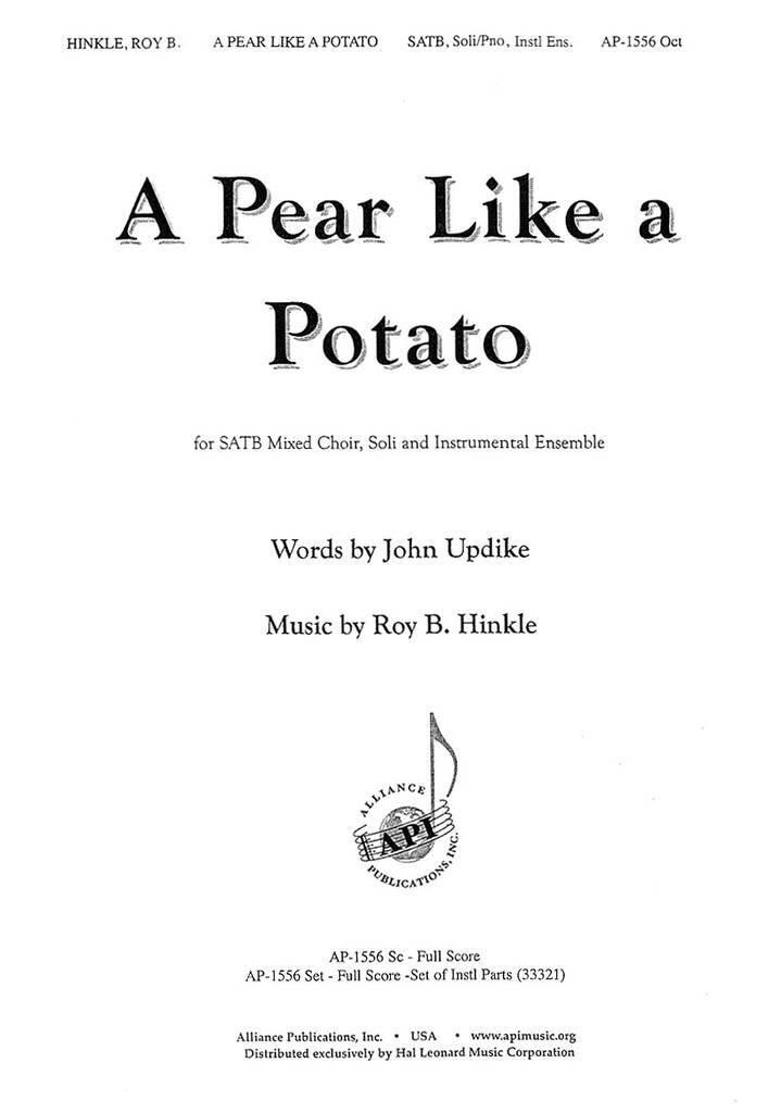 A Pear Like a Potato